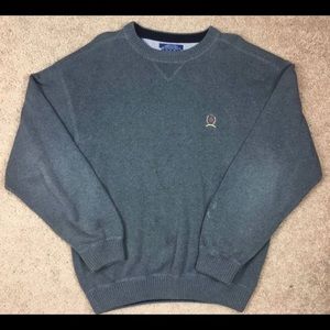 90s Tommy Hilfiger Grey Sweater
